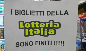 I biglietti della Lotteria Italia sono finiti! Niente estrazione della Befana quest'anno per chi non ha acquistato in tempo.