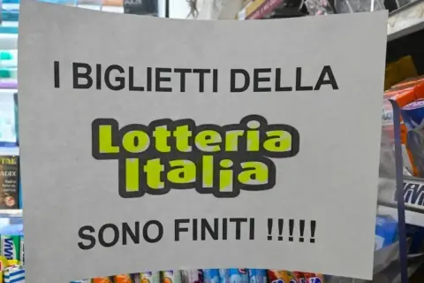 I biglietti della Lotteria Italia sono finiti! Niente estrazione della Befana quest'anno per chi non ha acquistato in tempo.
